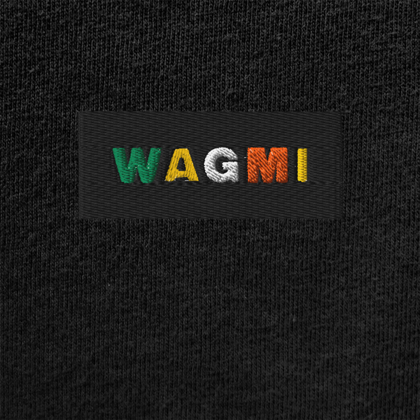 Unisex Muscle Shirt - BLACK - WAGMI