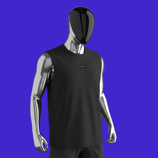 Unisex Muscle Shirt - BLACK - DYOR