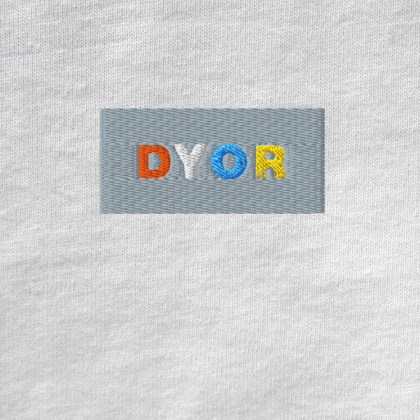 Unisex Muscle Shirt - WHITE - DYOR