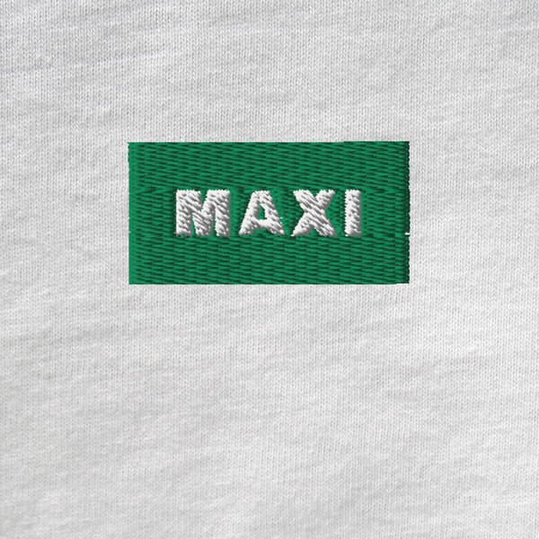 Unisex Muscle Shirt - WHITE - MAXI (green)