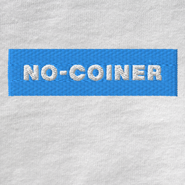 Unisex Muscle Shirt - WHITE - NO-COINER (blue)