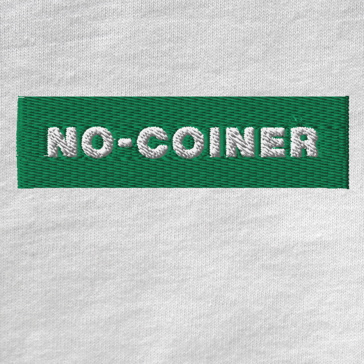 Unisex Muscle Shirt - WHITE - NO-COINER (green)