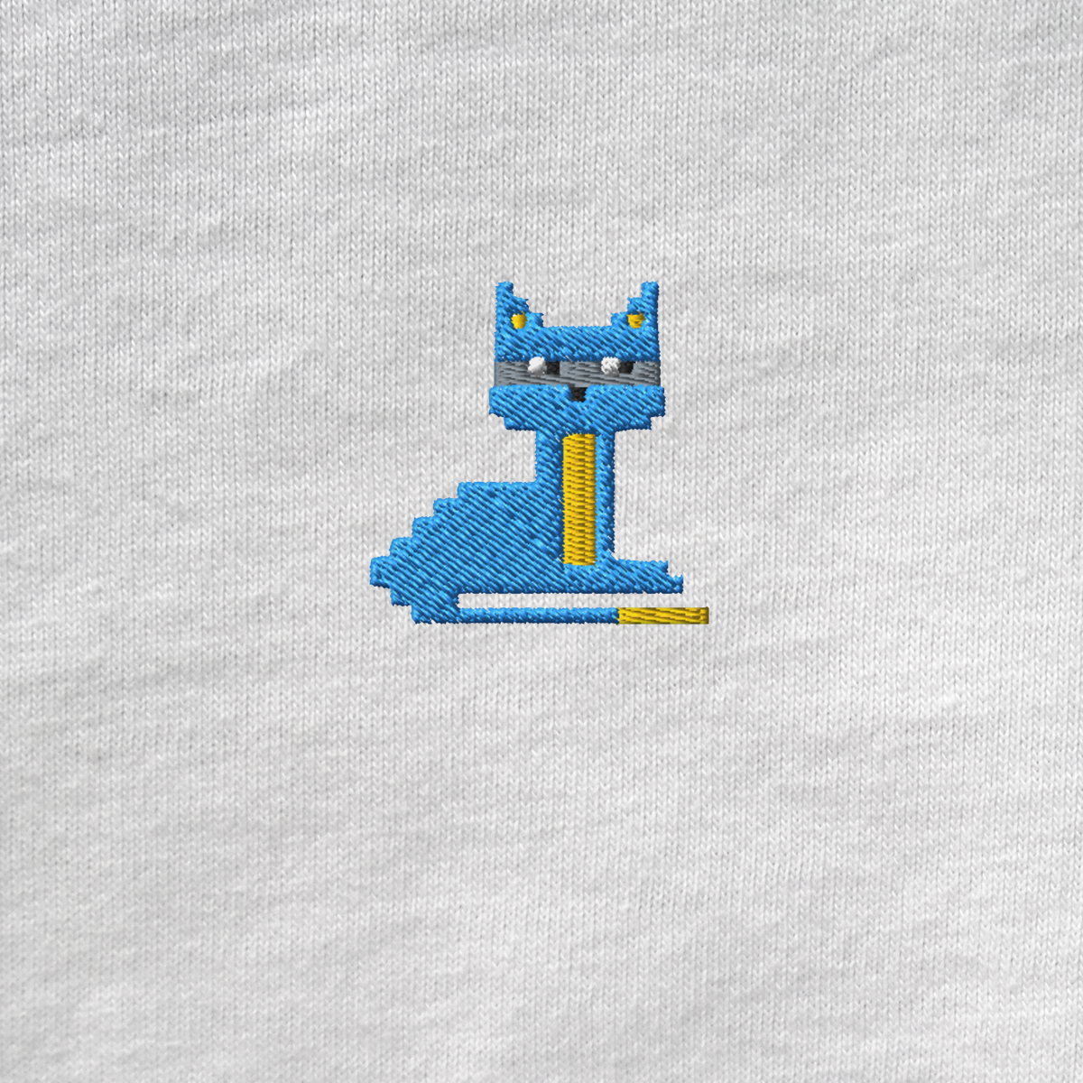 Unisex Muscle Shirt - WHITE - NodeCat