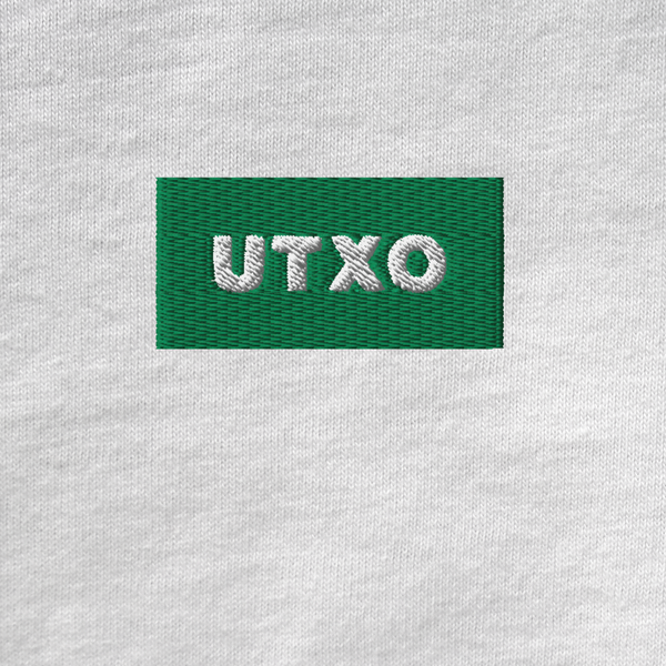 Unisex Muscle Shirt - WHITE - UTXO (green)