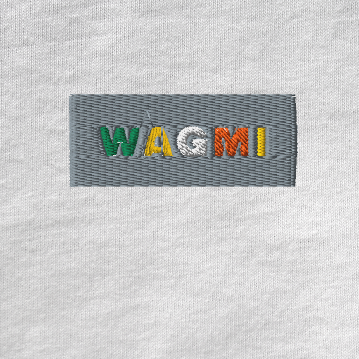 Unisex Muscle Shirt - WHITE - WAGMI