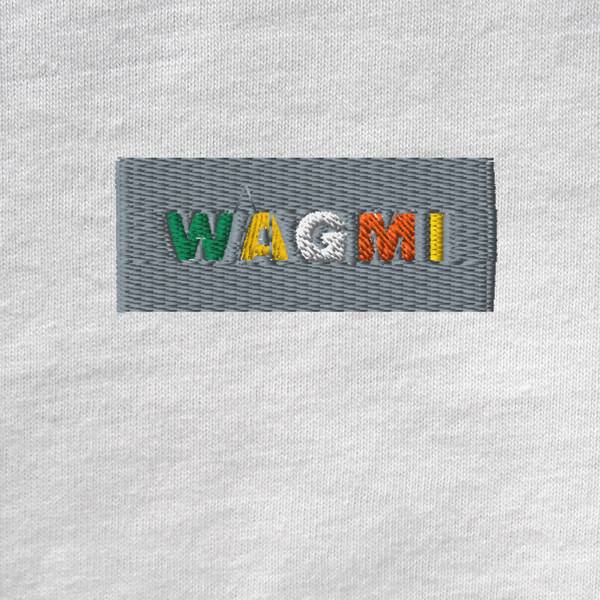 Unisex Muscle Shirt - WHITE - WAGMI