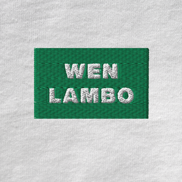 Unisex Muscle Shirt - WHITE - WEN LAMBO (green)