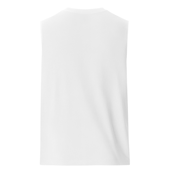 Unisex Muscle Shirt - WHITE - Pepekachu