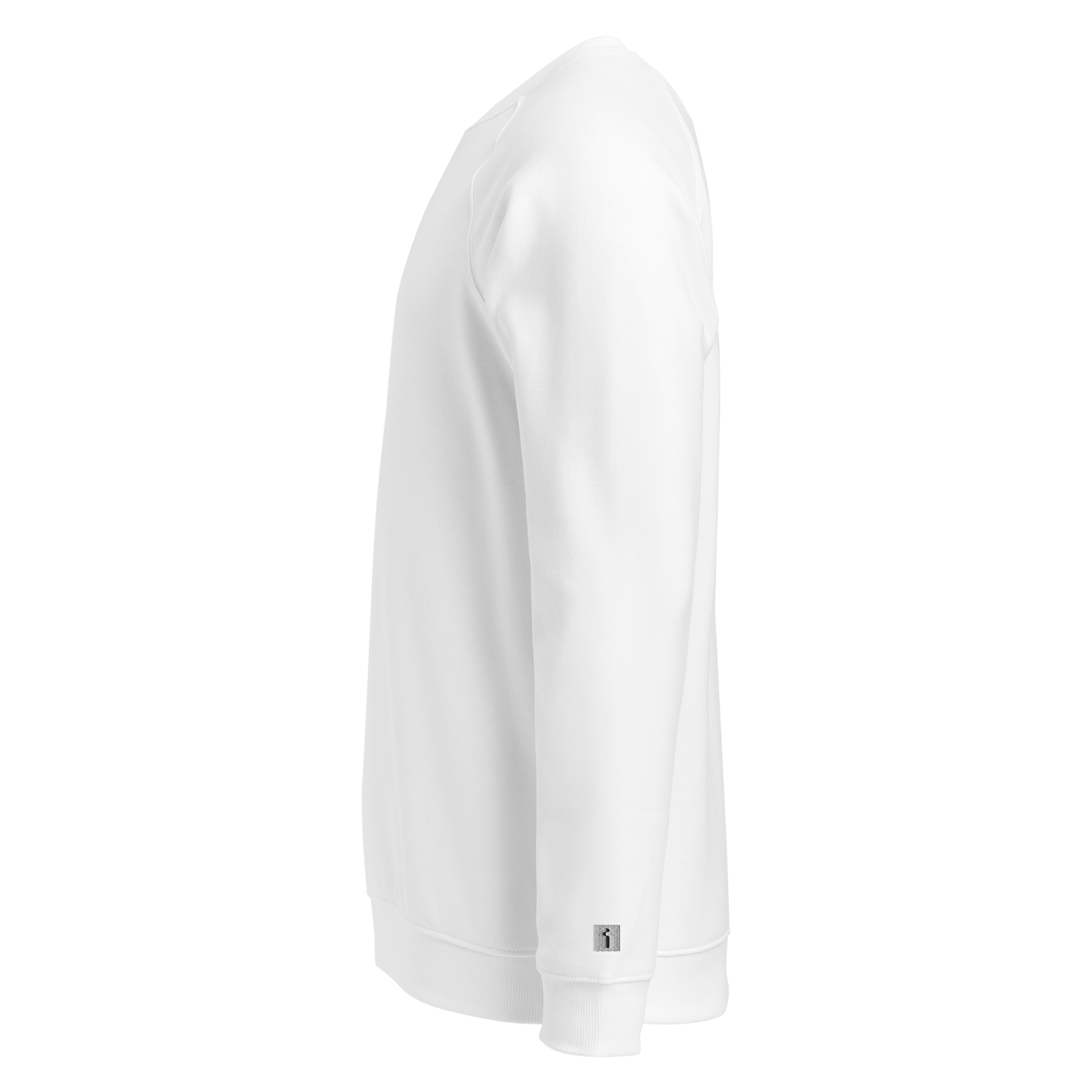 Unisex Organic Raglan Sweatshirt - WHITE - BTC