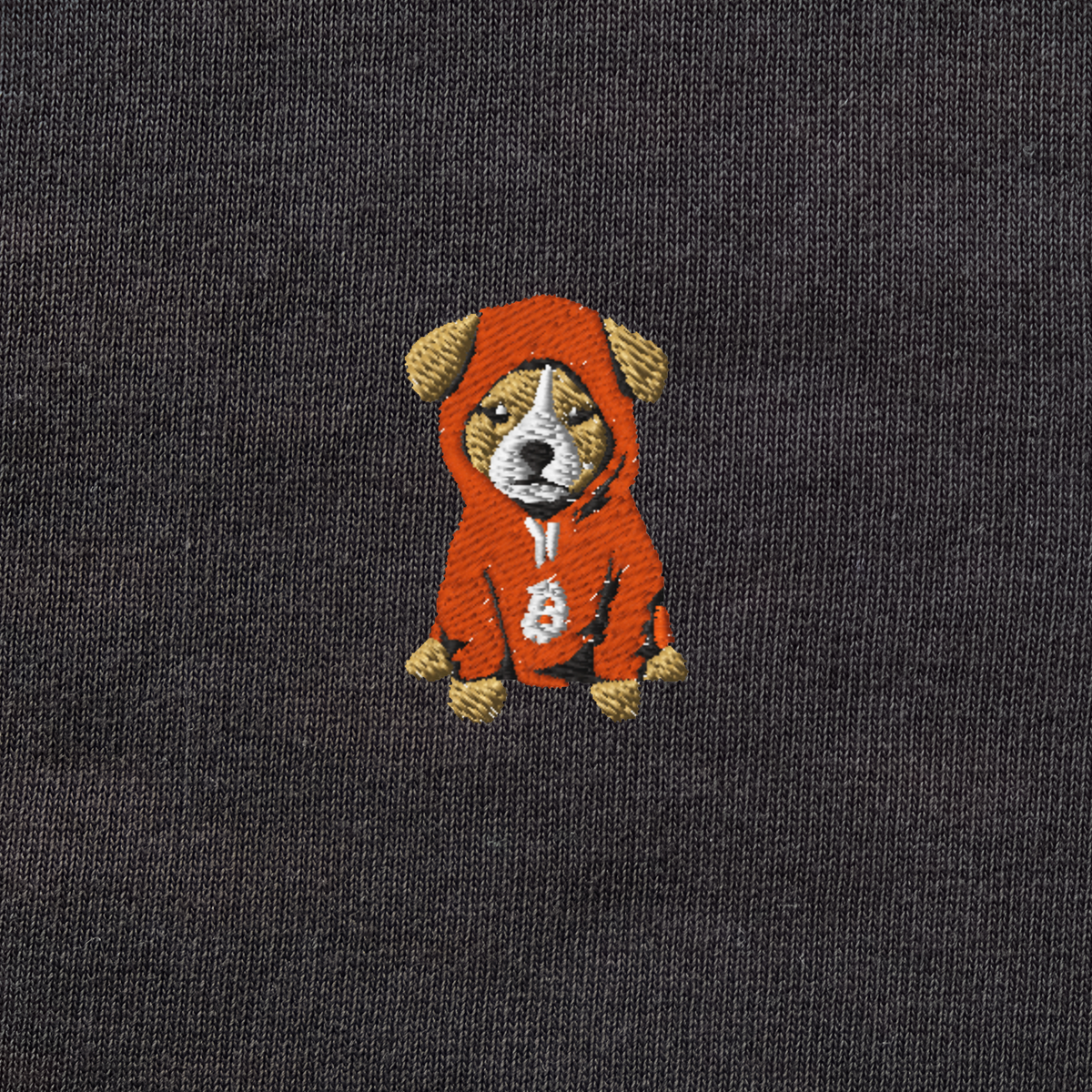 Unisex Organic Sweatshirt - BLACK - $DOG