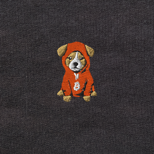 Unisex Organic Sweatshirt - BLACK - $DOG