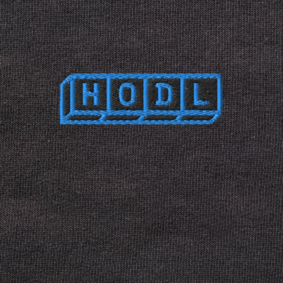 Unisex Organic Sweatshirt - BLACK - HODL