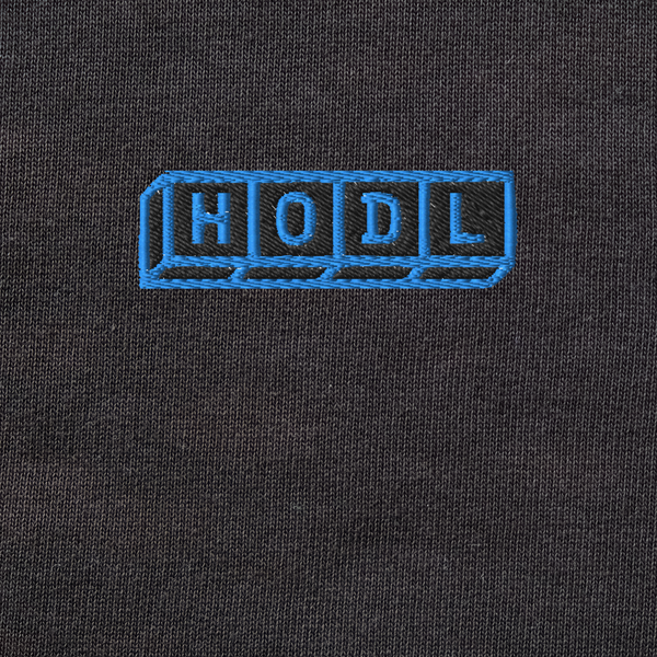 Unisex Organic Sweatshirt - BLACK - HODL