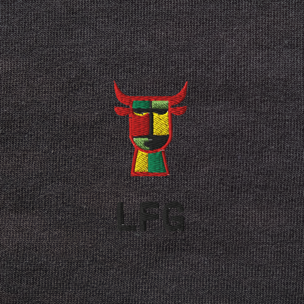 Unisex Organic Sweatshirt - BLACK - LFG