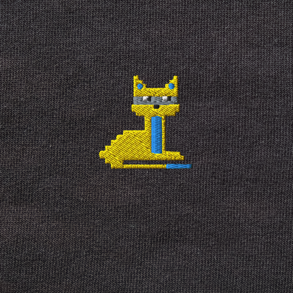 Unisex Organic Sweatshirt - BLACK - NodeCat