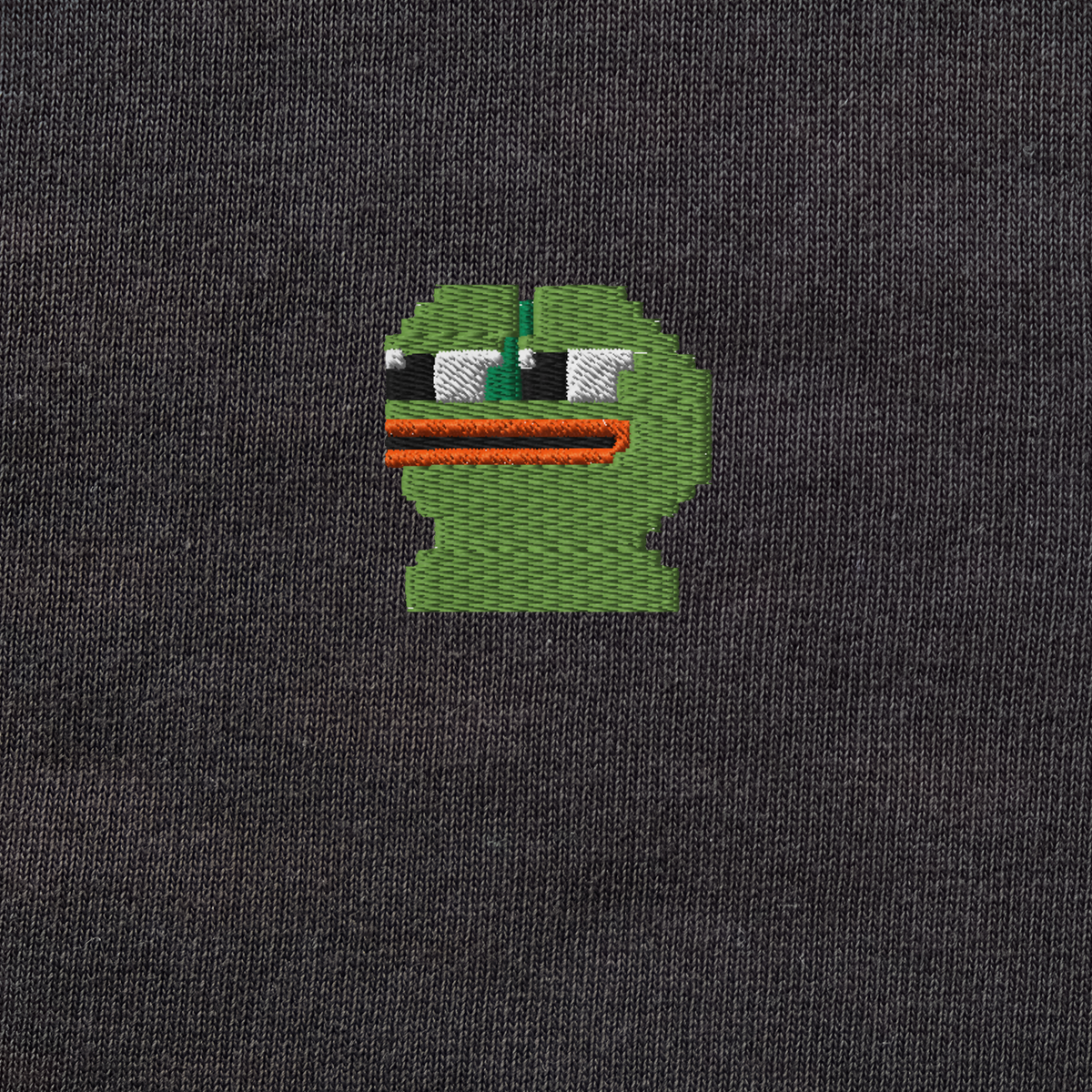 Unisex Organic Sweatshirt - BLACK - Pepe