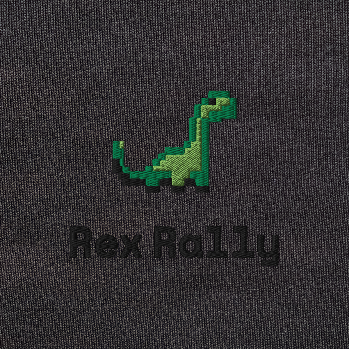 Unisex Organic Sweatshirt - BLACK - RexRally