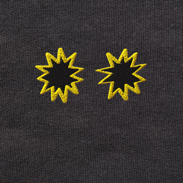 Unisex Organic Sweatshirt - BLACK - StarsEyes