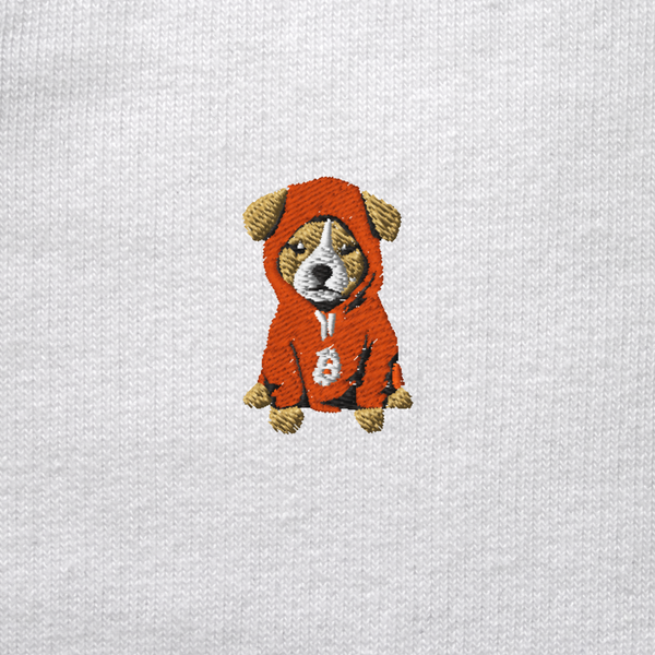 Unisex Organic Sweatshirt - WHITE - $DOG