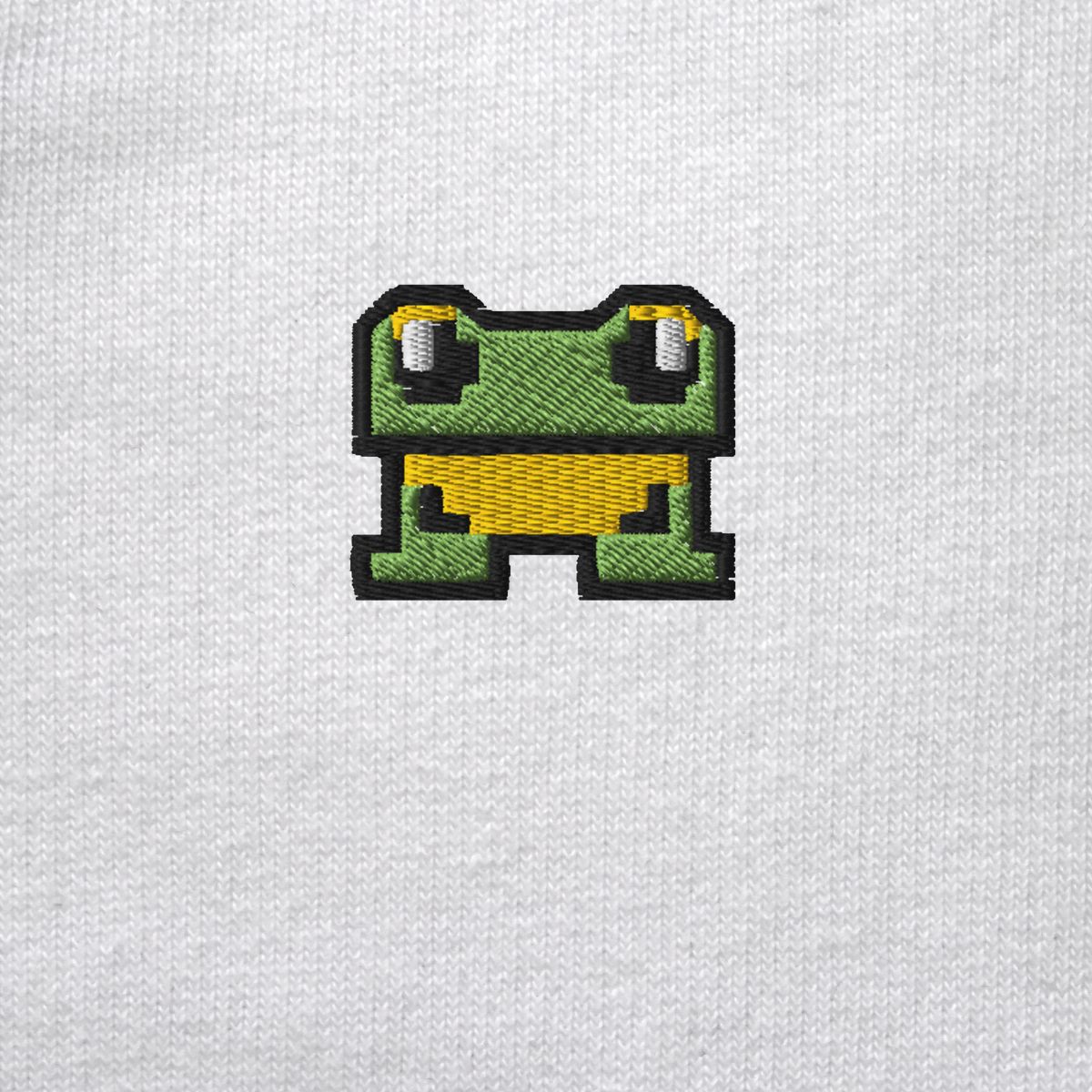 Unisex Organic Sweatshirt - WHITE - FrogFolio