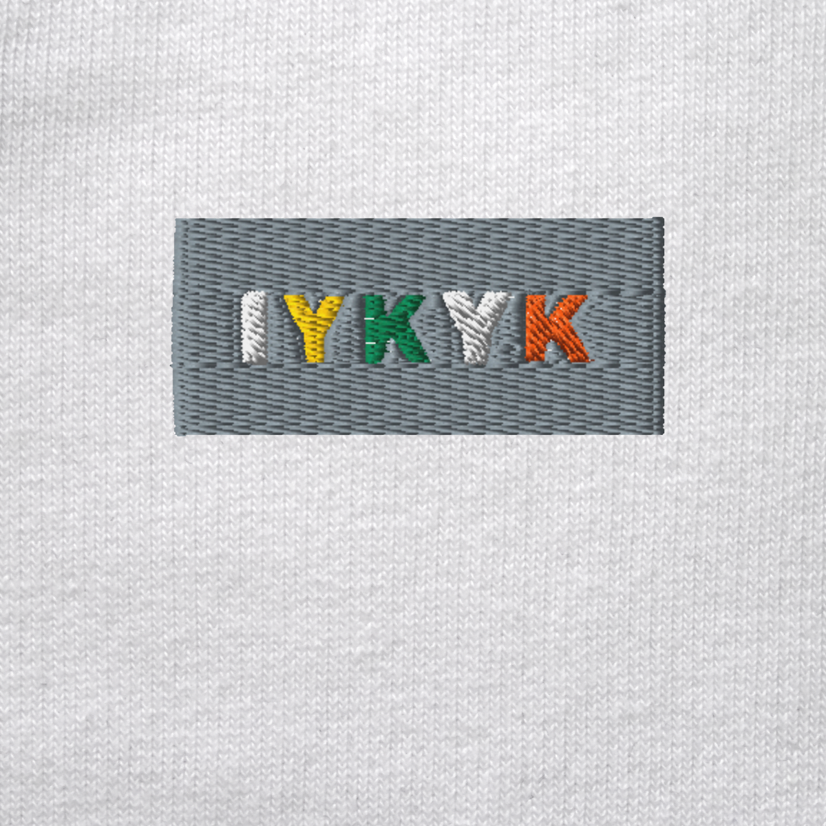 Unisex Organic Sweatshirt - WHITE - IYKYK