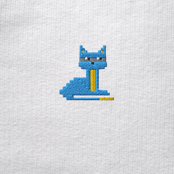 Unisex Organic Sweatshirt - WHITE - NodeCat