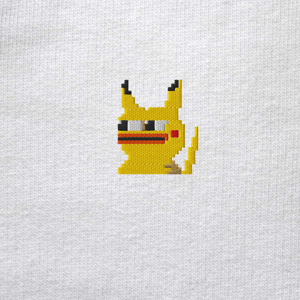 Unisex Organic Sweatshirt - WHITE - Pepekachu