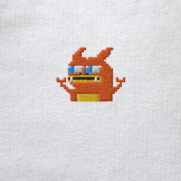 Unisex Organic Sweatshirt - WHITE - Pepezard