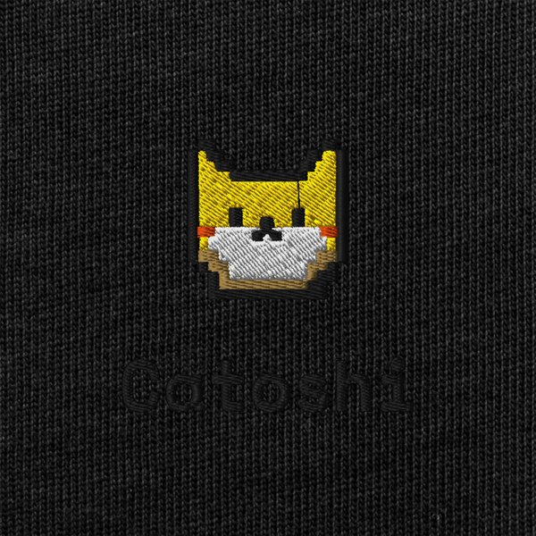 Unisex Premium Heavyweight Long Sleeve Shirt - BLACK - Catoshi