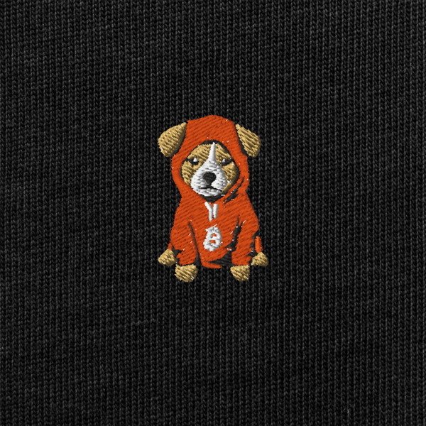 Unisex Premium Heavyweight Long Sleeve Shirt - BLACK - $DOG