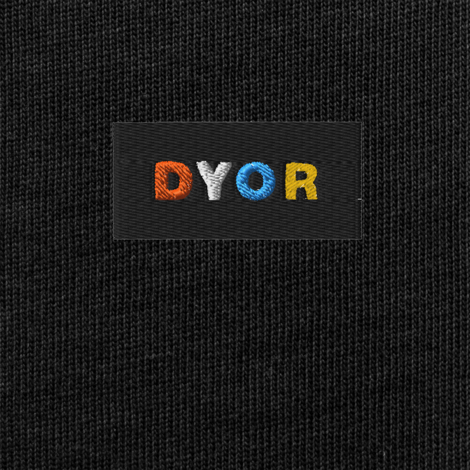 Unisex Premium Heavyweight Long Sleeve Shirt - BLACK - DYOR