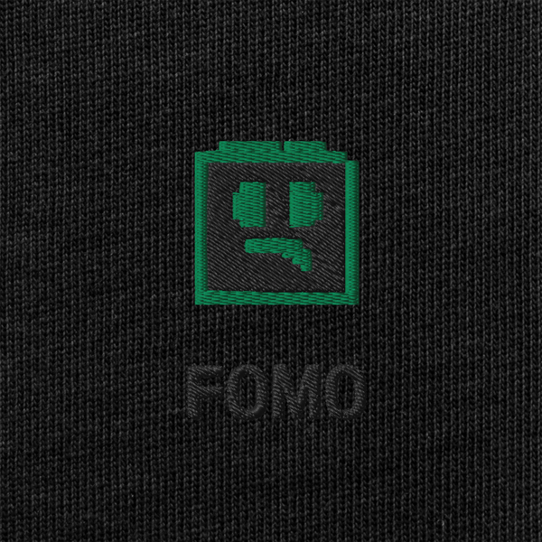 Unisex Premium Heavyweight Long Sleeve Shirt - BLACK - FOMO