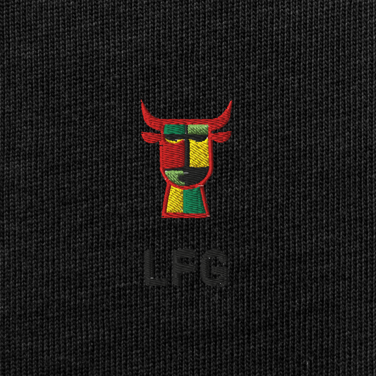 Unisex Premium Heavyweight Long Sleeve Shirt - BLACK - LFG