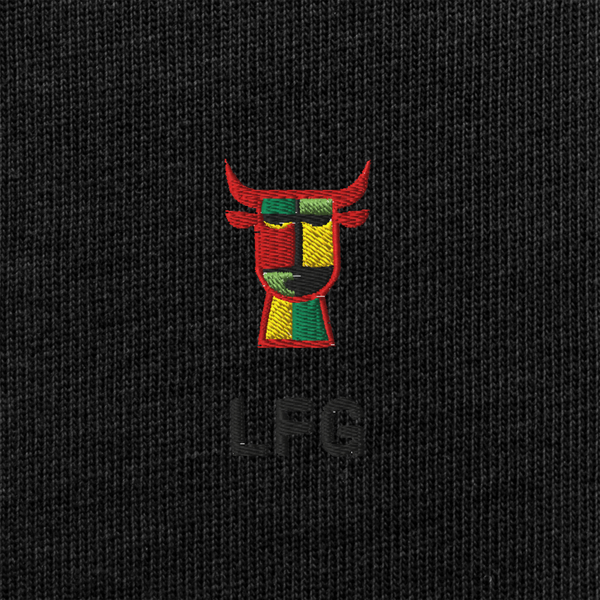 Unisex Premium Heavyweight Long Sleeve Shirt - BLACK - LFG