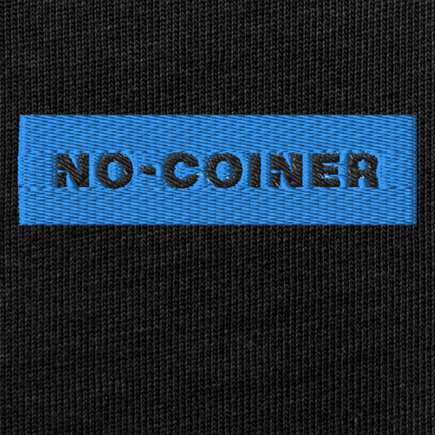 Unisex Premium Heavyweight Long Sleeve Shirt - BLACK - NO-COINER (blue)