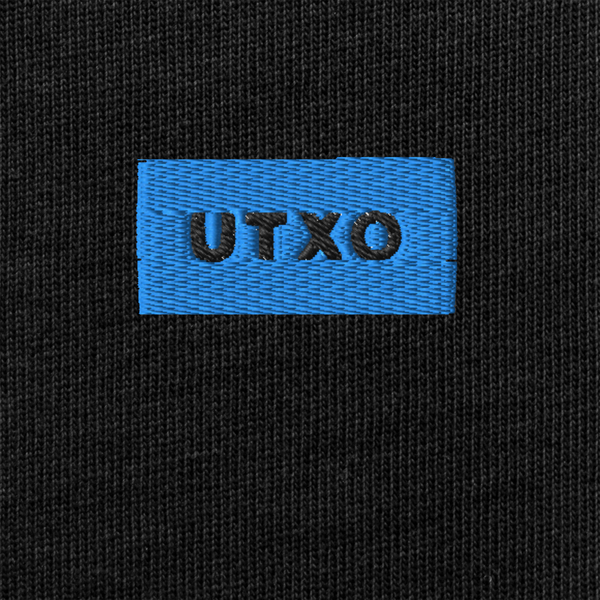 Unisex Premium Heavyweight Long Sleeve Shirt - BLACK - UTXO (blue)