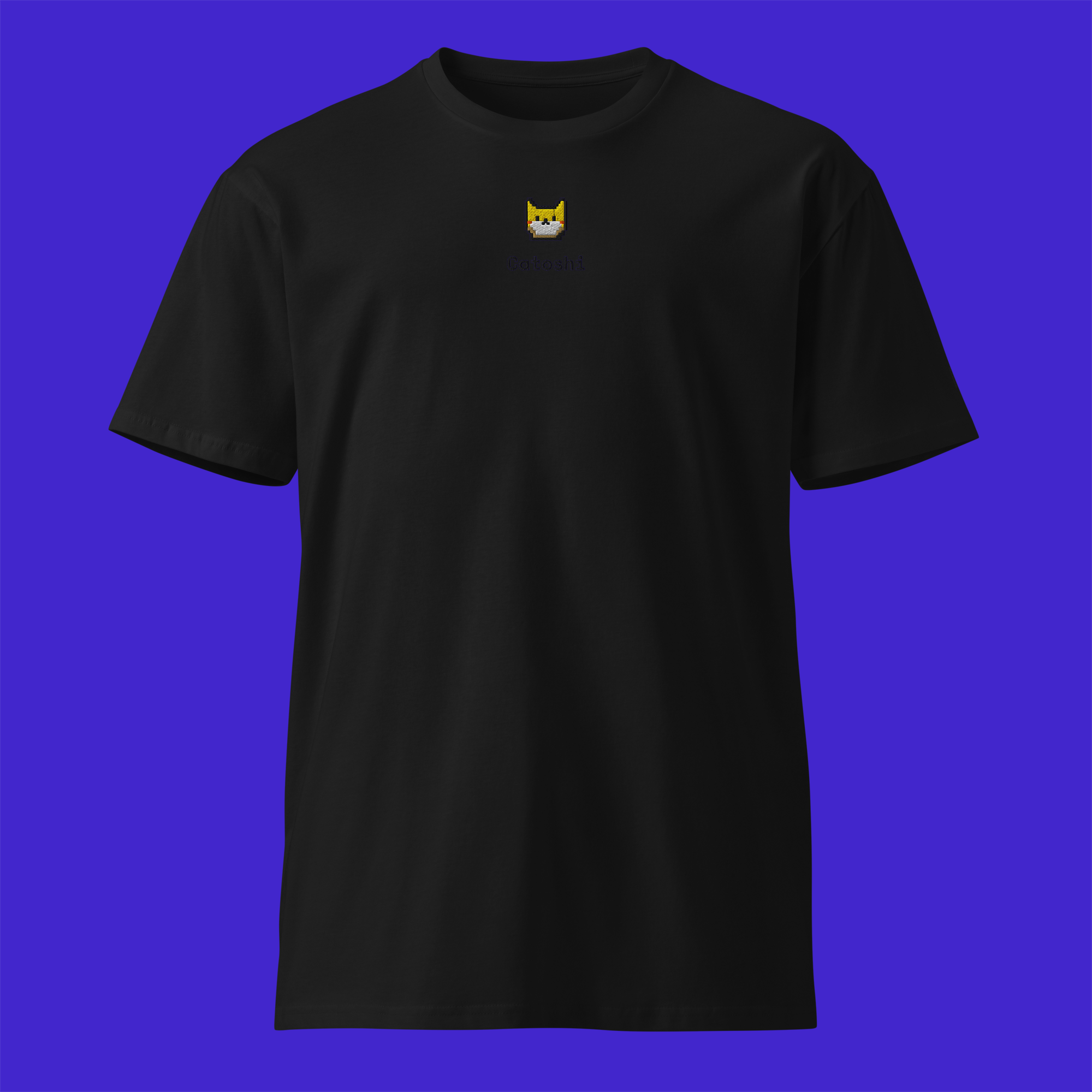 Unisex Premium T-Shirt - BLACK - Catoshi