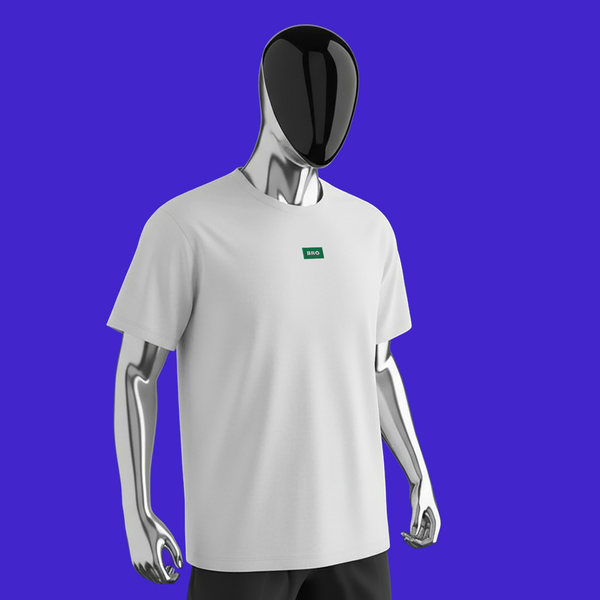 Unisex Premium T-Shirt - White - BRO (green)