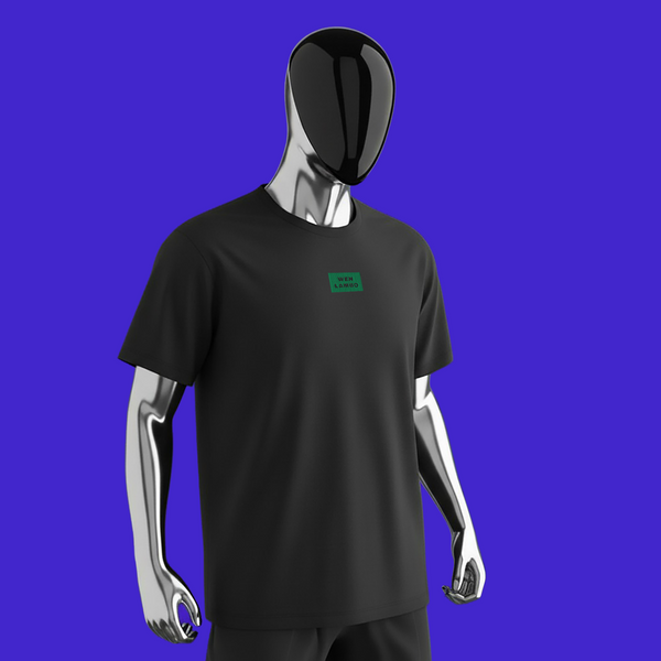 Unisex Premium T-Shirt - Black - WEN LAMBO (green)