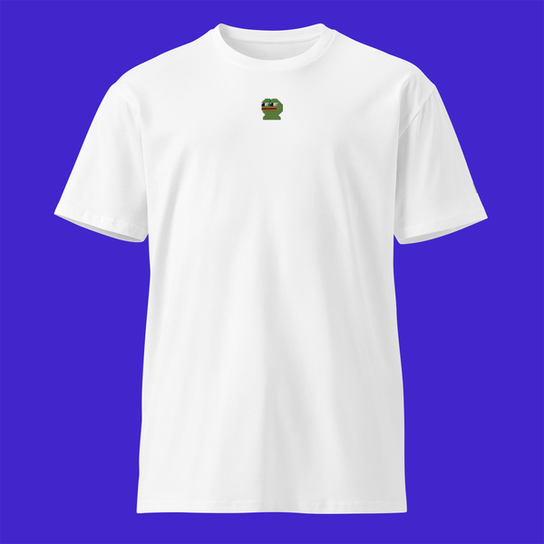 Unisex Premium T-Shirt - White - Pepe