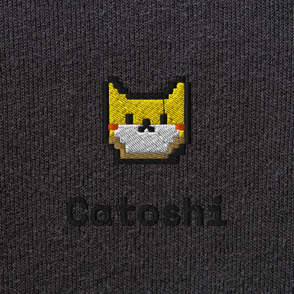 Unisex Pullover Hoodie - BLACK - Catoshi