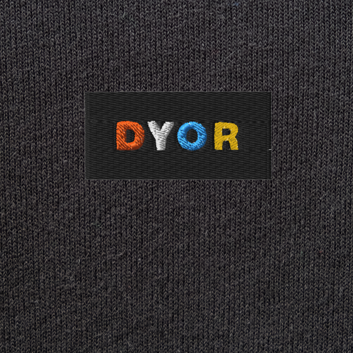 Unisex Pullover Hoodie - BLACK - DYOR