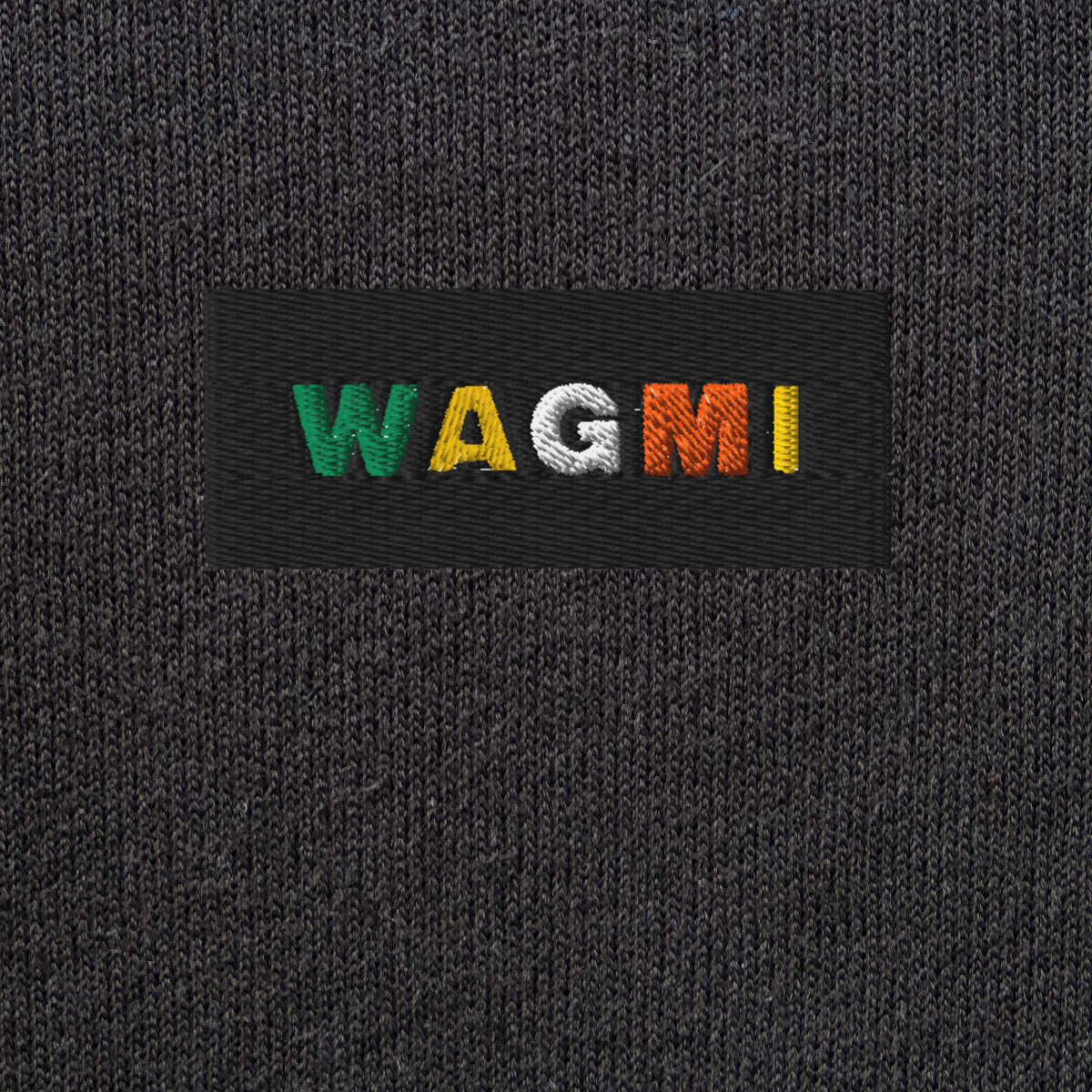 Unisex Pullover Hoodie - BLACK - WAGMI
