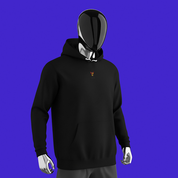 Unisex Pullover Hoodie - BLACK - LFG