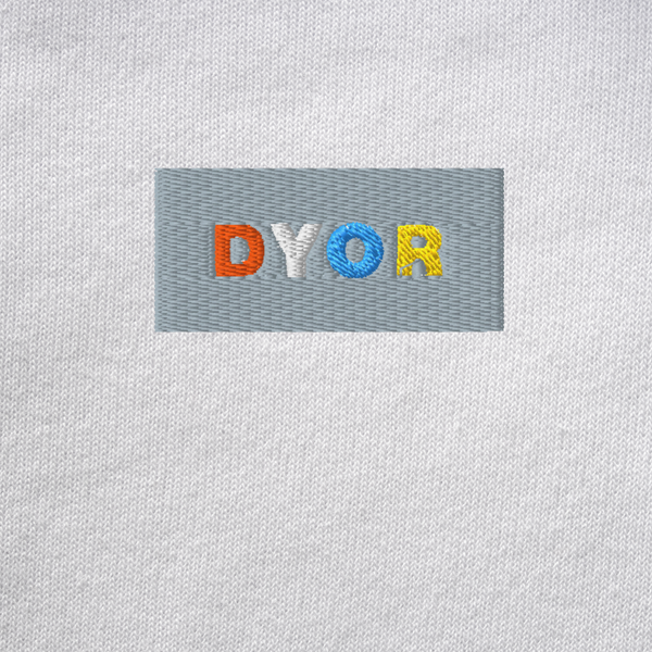 Unisex Pullover Hoodie - WHITE - DYOR