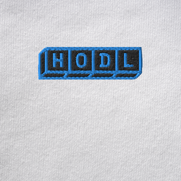 Unisex Pullover Hoodie - WHITE - HODL