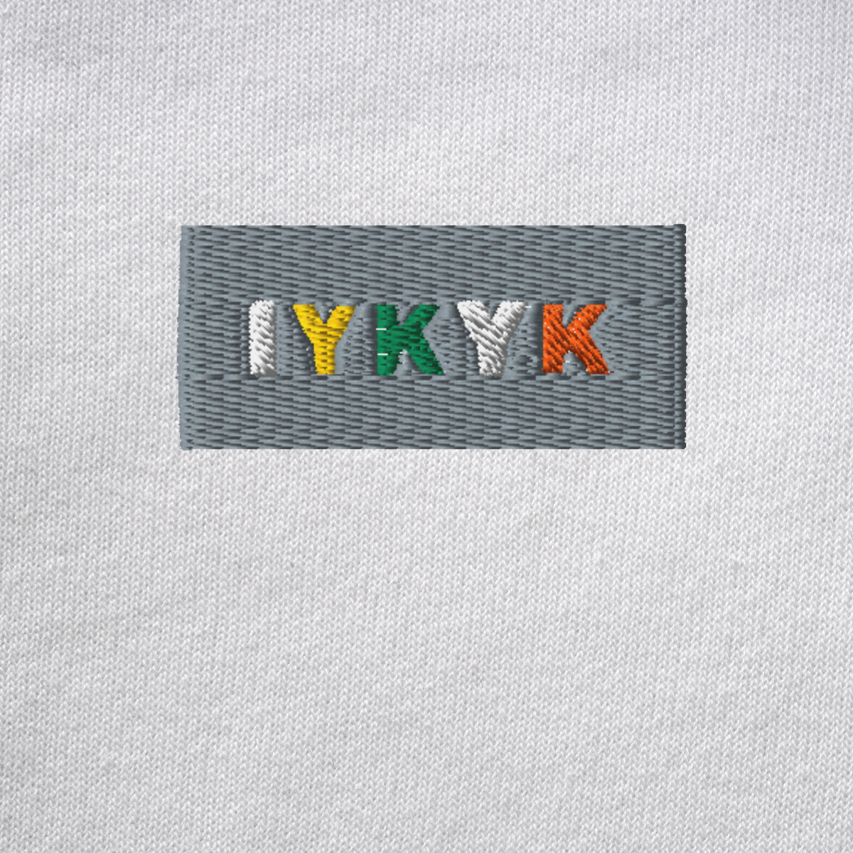 Unisex Pullover Hoodie - WHITE - IYKYK