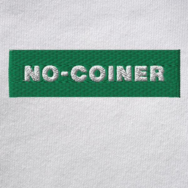 Unisex Pullover Hoodie - WHITE - NO-COINER (green)