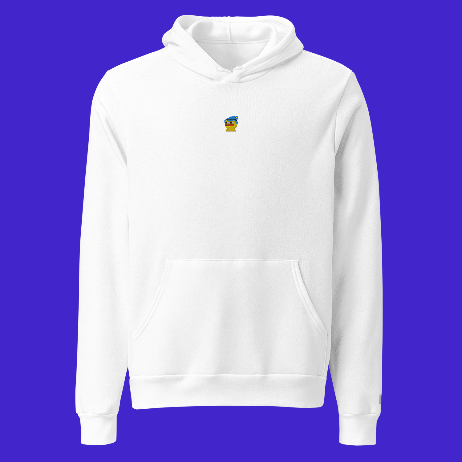 Unisex Pullover Hoodie - WHITE - Pepewizard