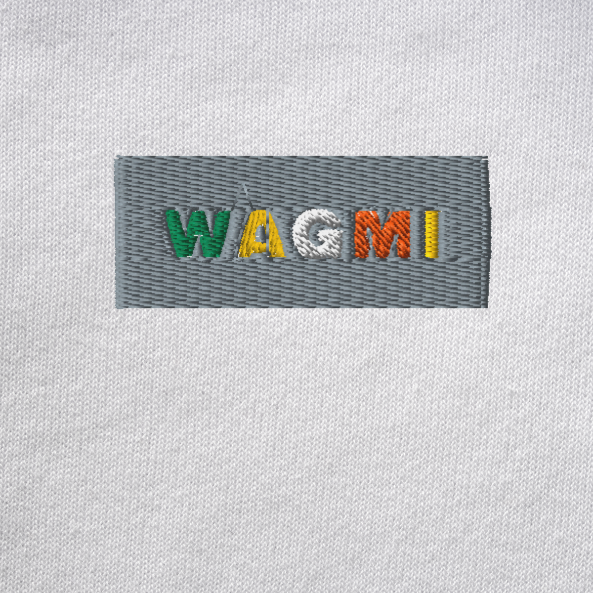 Unisex Pullover Hoodie - WHITE - WAGMI